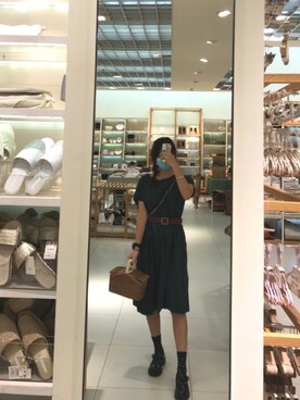 「PULL&BEAR（プルアンドベア）のアイテム（シューズ）」を使った、亂搭才時尚さん（レディース・159cm）の秋コーディネート