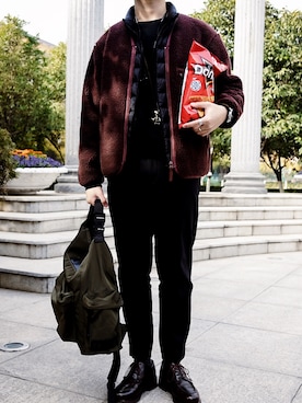 寄未さん（メンズ・173cm）の冬コーディネート