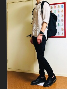 まさとさん（メンズ・182cm）の春コーディネート