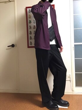 「RAGEBLUE（レイジブルー）のアイテム（その他アウター）」を使った、まさとさん（メンズ・182cm）の春コーディネート