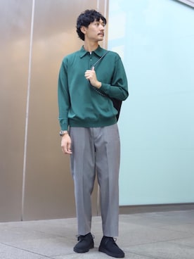 おおかわひろのぶさん(メンズ・173cm)の秋コーディネート