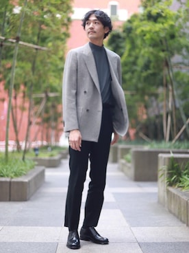 おおかわひろのぶさん（メンズ・173cm）の秋コーディネート