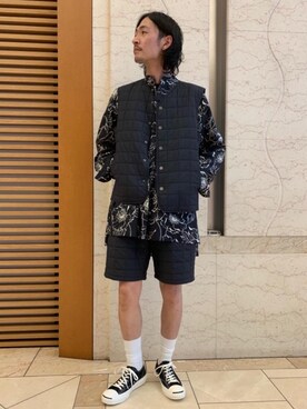 おおかわひろのぶさん（メンズ・173cm）の春コーディネート