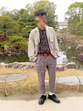 たさん（メンズ・170cm）の春コーディネート