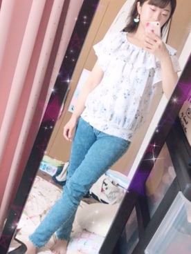 「アイテム（ピアス（両耳用））」を使った、まいちさん（レディース・152cm・20代）の夏コーディネート