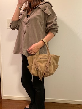 「Ungrid（アングリッド）のアイテム（レギンス/スパッツ）」を使った、ちぃさん（レディース・164cm）の秋コーディネート