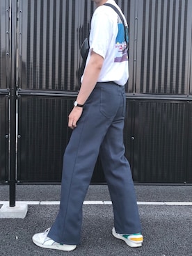 「ADER error（アーダーエラー）のアイテム」を使った、KAZUKIさん（メンズ・183cm）の夏コーディネート
