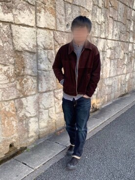 yusさん（メンズ・166cm）の冬コーディネート