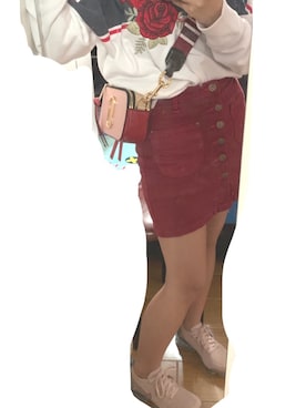 「MARC JACOBS（マークジェイコブス）のアイテム」を使った、Christy さん（キッズ・153cm）の冬コーディネート