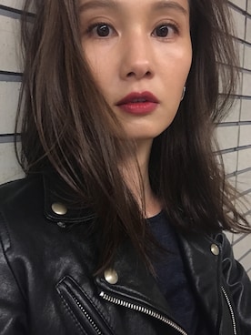 秦麻里子さん（レディース・170cm）の秋コーディネート