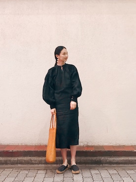 HOLIDAY(ホリデイ)の「HEAVY LINEN DRESS ヘビーリネンドレス HOLIDAY(ホリデイ)の「HEAVY LINEN DRESS ヘビーリネンドレス