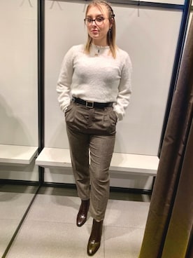 「USA」｜「アイテム（その他）」を使った、Karen Yamadaさん（レディース・170cm）の春コーディネート