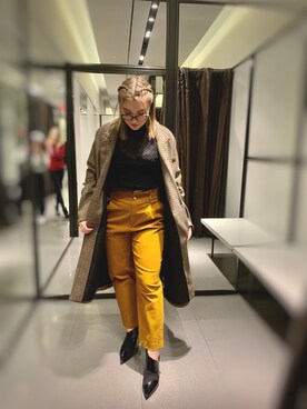 Karen Yamadaさんの（ZARA | ザラ）を使ったコーディネート