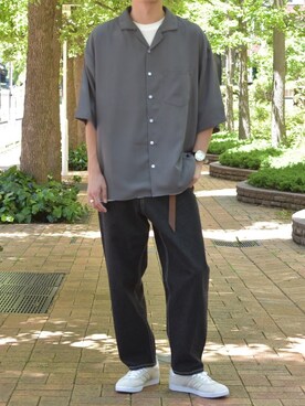 PairPair_menさん（メンズ・175cm）の春コーディネート