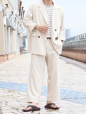 PairPair_menさん（メンズ・176cm）の夏コーディネート