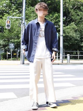 PairPair_menさん（メンズ・175cm）の夏コーディネート