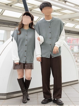 PairPair_menさん（メンズ・175cm）の冬コーディネート