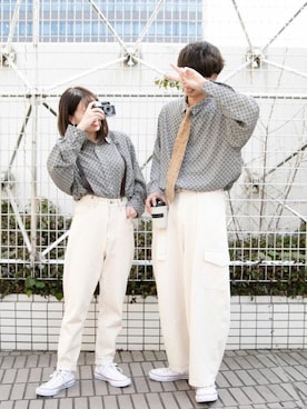 PairPair_menさん（メンズ・168cm）の春コーディネート