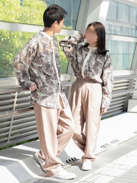 PairPair_menさん（メンズ・168cm）の春コーディネート