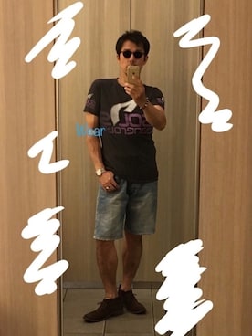 「ZANEROBE（ゼインローブ）のアイテム」を使った、mituさん（メンズ・176cm）の秋コーディネート