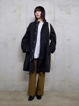 「SENSE OF PLACE by URBAN RESEAR」｜「アイテム（その他アウター）」を使った、yuiさん（レディース・156cm）の冬コーディネート