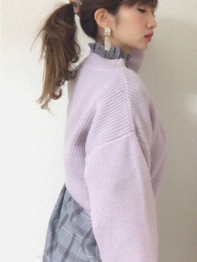 「グレンチェック」｜kaotanさん（レディース・157cm）の冬コーディネート