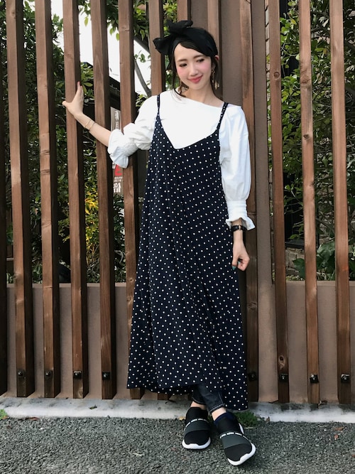 Kaotan Earth Music Ecology Earth Music Ecologyのワンピースを使ったコーディネート Wear