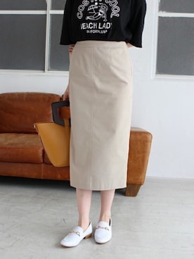 「Fin（フィン）のアイテム」を使った、JJさん（レディース・162cm）の冬コーディネート