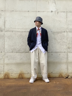 Renさん（メンズ・169cm）の冬コーディネート