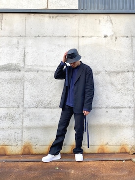 Renさん（メンズ・169cm）の冬コーディネート