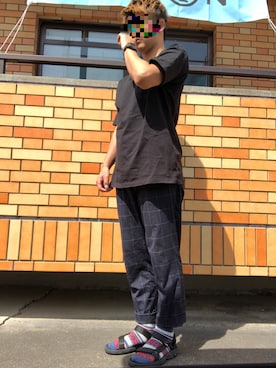 スケさん＊さん（メンズ・172cm）の夏コーディネート