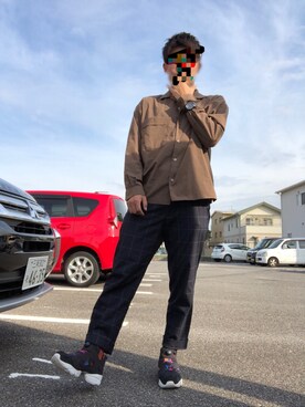 スケさん＊さん（メンズ・172cm）の秋コーディネート