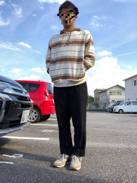 スケさん＊さん（メンズ・172cm）の秋コーディネート