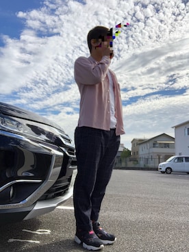 スケさん＊さん（メンズ・172cm）の秋コーディネート
