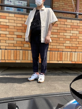 スケさん*さん(メンズ・172cm)の夏コーディネート