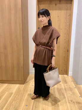 coen かねもとさん(レディース・157cm)の秋コーディネート