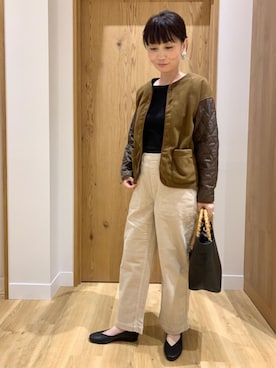 coen かねもとさん（レディース・157cm）の秋コーディネート