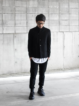 SHUさん（メンズ・168cm）の秋コーディネート