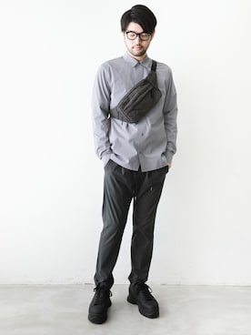 SHUさん（メンズ・168cm）の冬コーディネート