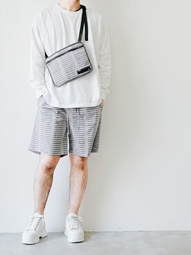 SHUさん（メンズ・170cm）の春コーディネート