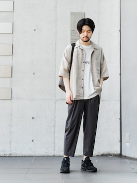 SHUさん（メンズ・170cm）の春コーディネート