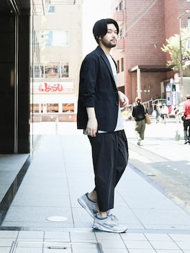 SHUさん（メンズ・170cm）の夏コーディネート