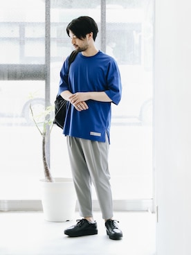 SHUさん(メンズ・170cm)の夏コーディネート