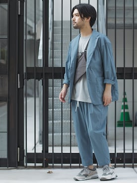 SHUさん(メンズ・170cm)の夏コーディネート