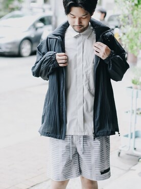 SHUさん（メンズ・170cm）の夏コーディネート