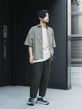 SHUさん(メンズ・170cm)の夏コーディネート