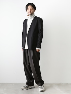 SHUさん（メンズ・170cm）の秋コーディネート