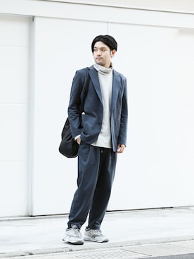 SHUさん（メンズ・170cm）の秋コーディネート