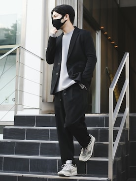 SHUさん（メンズ・170cm）の秋コーディネート