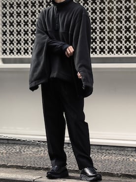 「stein（シュタイン）のアイテム（ジャケット/アウター）」を使った、SHUさん（メンズ・170cm）の冬コーディネート